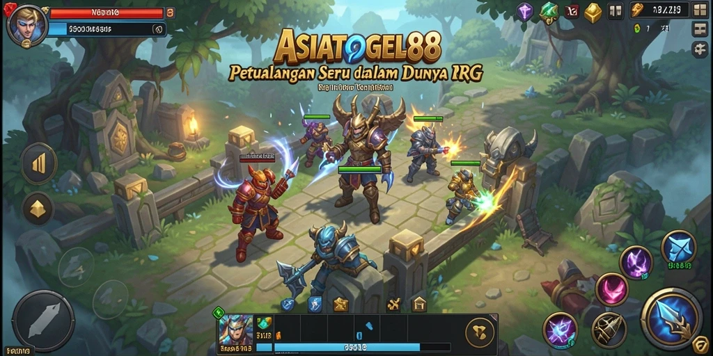 Tampilan gameplay seru ASIATOGEL88 di dunia RPG yang menakjubkan.