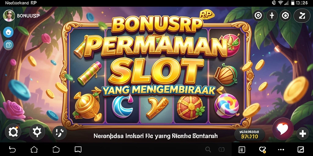 Tampilan slot BONUSRP yang menarik dengan berbagai fitur bonus.