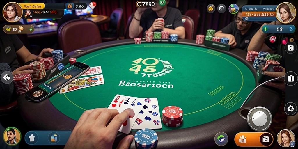 Tampilan gameplay menyenangkan dan menarik di aplikasi C7890.