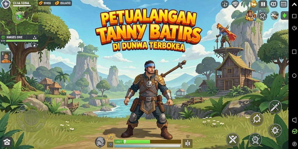 Tangkapan layar D06 menunjukkan karakter menjelajahi dunia terbuka yang menakjubkan.