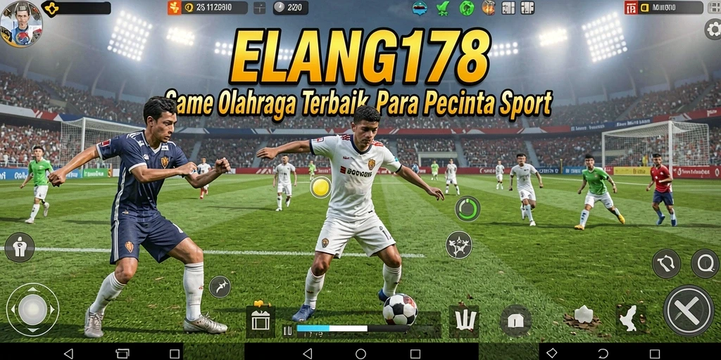 Tampilan gameplay menarik dari ELANG178 dengan aksi olahraga seru.
