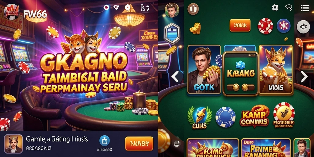 Tangkapan layar dari gameplay menarik FW66 di kasino online.