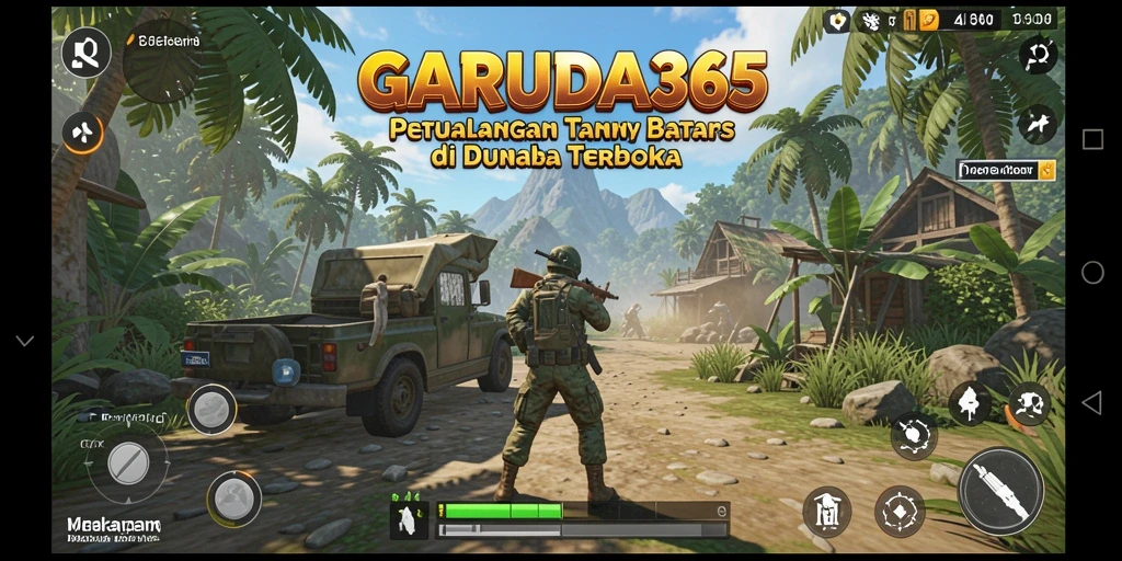 Tampilan gameplay GARUDA365 yang mengesankan dalam dunia terbuka.