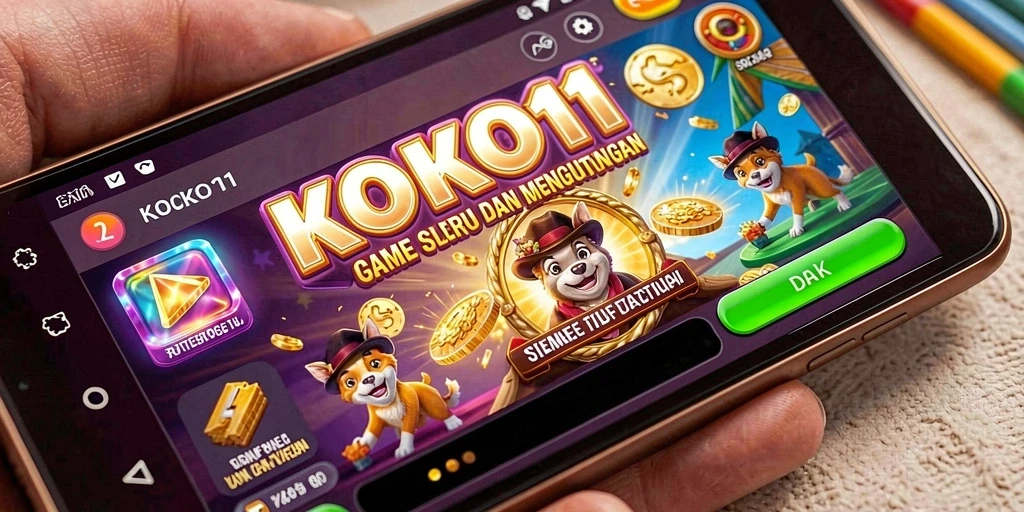 Tampilan gameplay KOKO11 yang seru dan menegangkan.