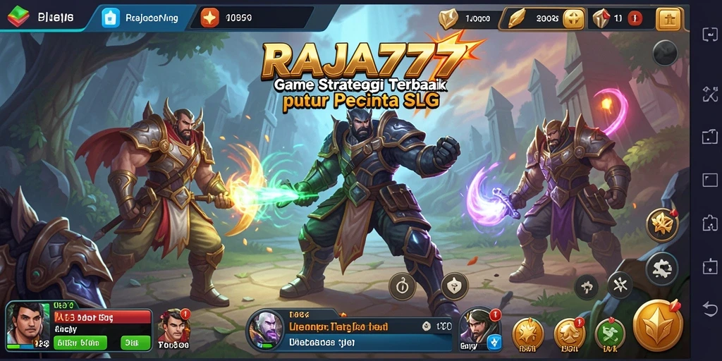 Screenshot RAJA777 yang menunjukkan aksi gameplay strategi yang mendebarkan.