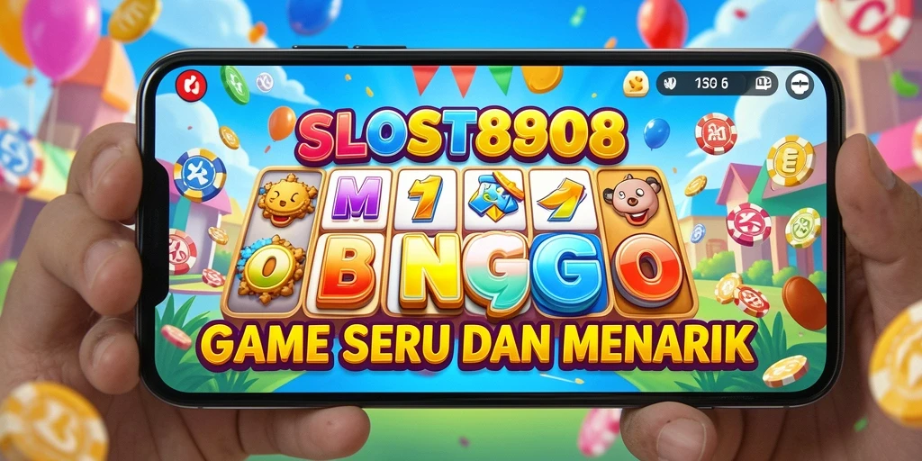 Screenshot gameplay SLOST8808 yang menampilkan suasana permainan Bingo.